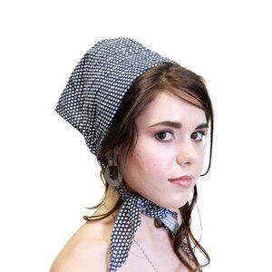 Summer Garden Hat Head Scarf Vintage Accessories